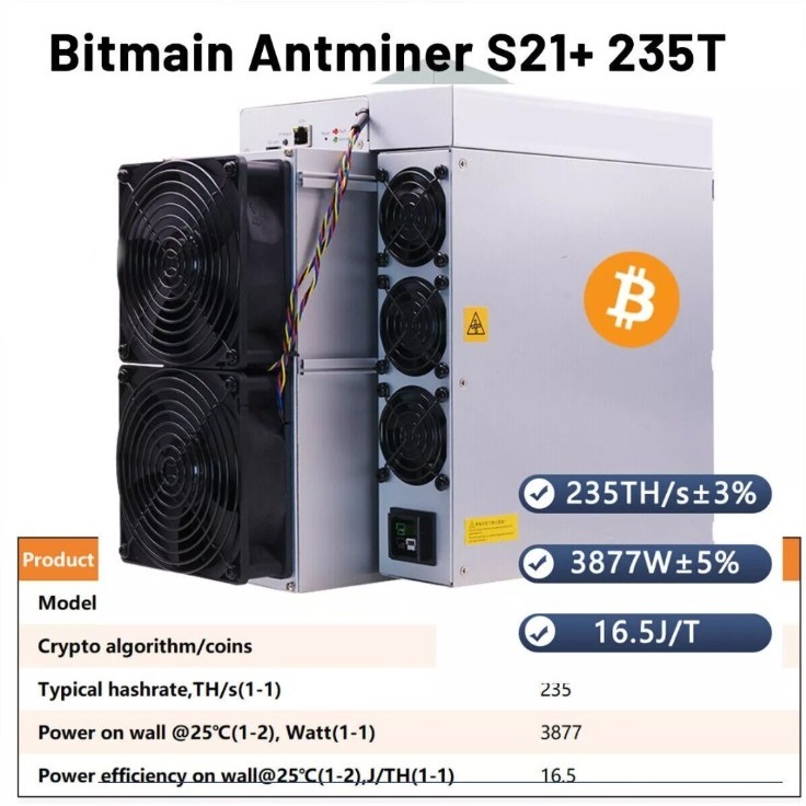 Bitmain Antminer S21+ 235T Bitcoin miner